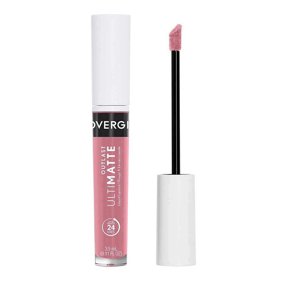 115 COVERGIRL Outlast Ultimatte One Step Liquid Lip Color - Rose, Yay